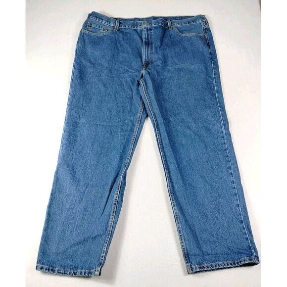 Levi Strauss Jeans Men's 48 Blue 550 Dark Wash Cowboycore Westerncore Casual‎ - Picture 1 of 15
